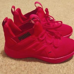 PUMA BOYS BIG KID ENZO NEXT SLIP ON SNEAKER - RED Size 13